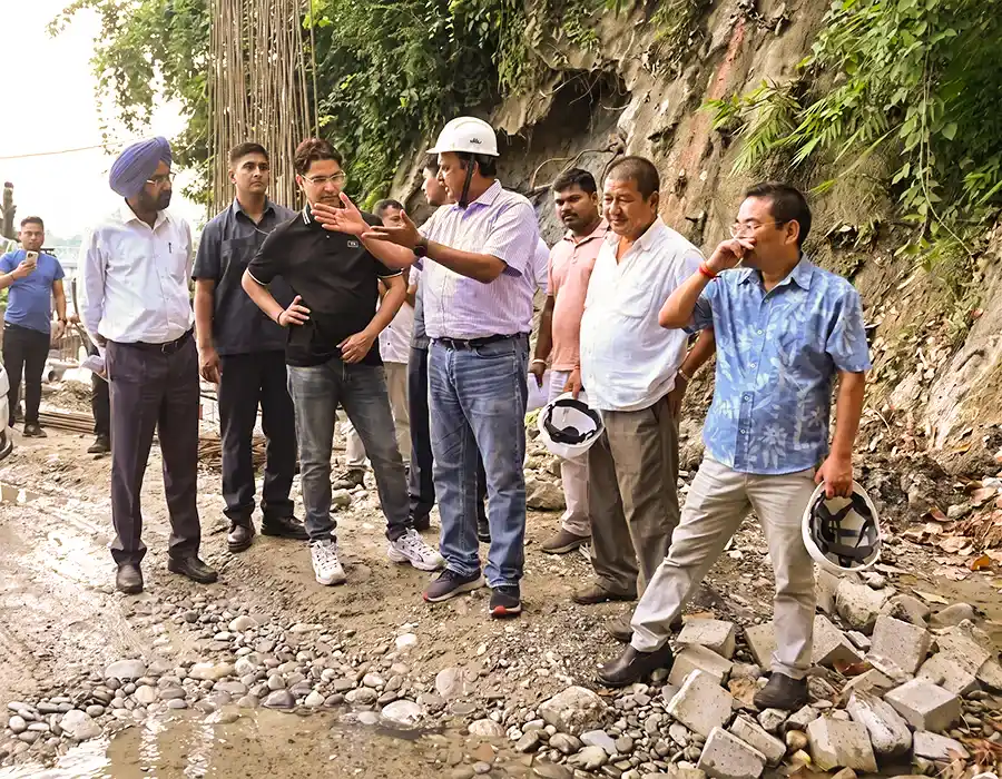 Highway project in the Darjeeling parliamentary constituency