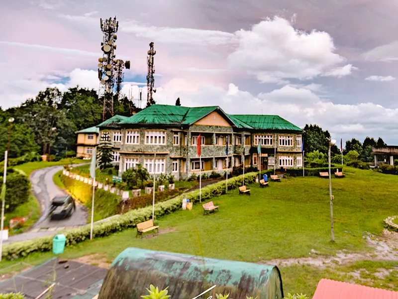 View of the Teesta valley from Deolo Hill, Kalimpong